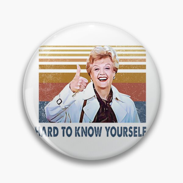Item preview, Murder She Wrote it's Hards to Know Yourselfs Retro Jessica Fletchers designed and sold by brodeirickshop.