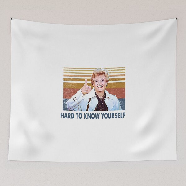 Item preview, Murder She Wrote it's Hards to Know Yourselfs Retro Jessica Fletchers designed and sold by brodeirickshop.