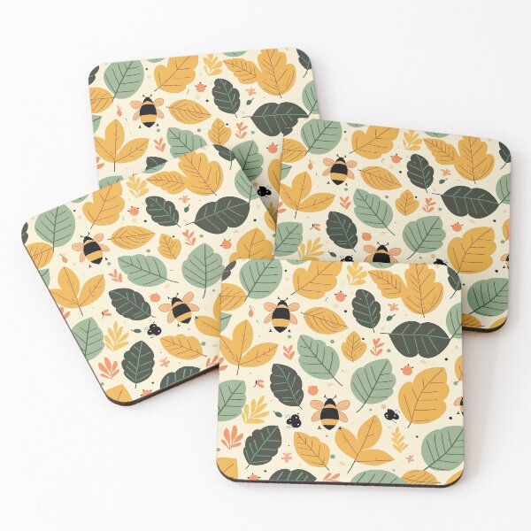 Item preview, Cute Leaf Pattern designed and sold by Amir Faysal.