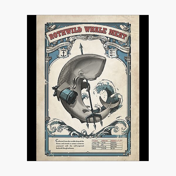 Item preview, Dishonored Rothwild Whale Meat designed and sold by SunyStore911.