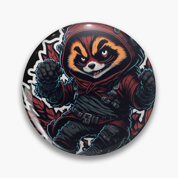 Item preview, Red Panda Ninja 008 designed and sold by Verdine-Sean Daniels.