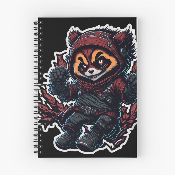 Item preview, Red Panda Ninja 008 designed and sold by Verdine-Sean Daniels.