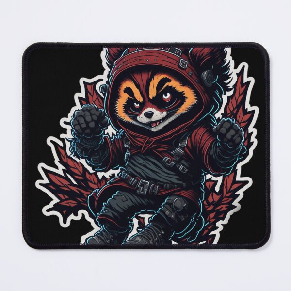 Item preview, Red Panda Ninja 008 designed and sold by Verdine-Sean Daniels.