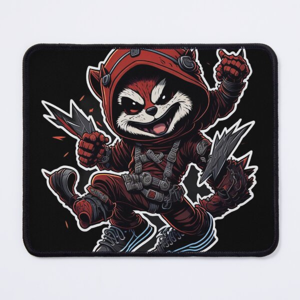 Item preview, Red Panda Ninja 009 designed and sold by Verdine-Sean Daniels.
