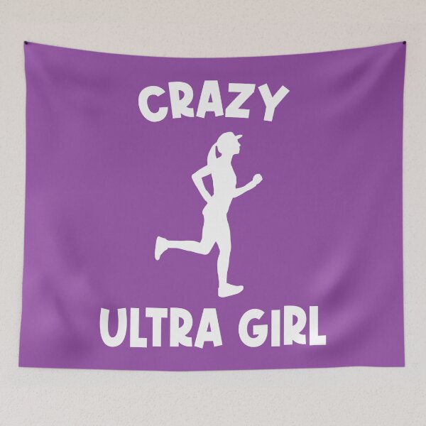 Item preview, Crazy Ultra Running Girl designed and sold by Esskay Designs.