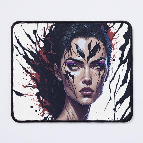 Item preview, Madness woman color paint splash. designed and sold by Amorndetch.