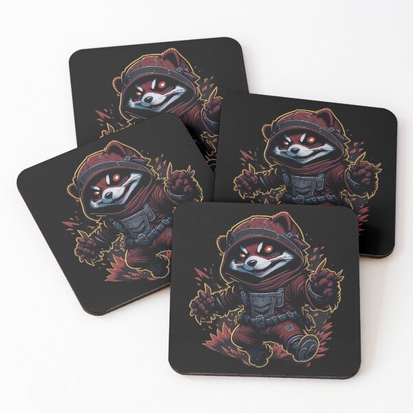 Item preview, Red Panda Ninja 010 designed and sold by Verdine-Sean Daniels.