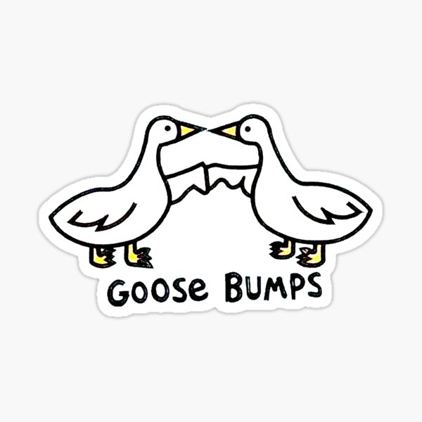 "Gänsehaut" Sticker von jasoncleoz Redbubble