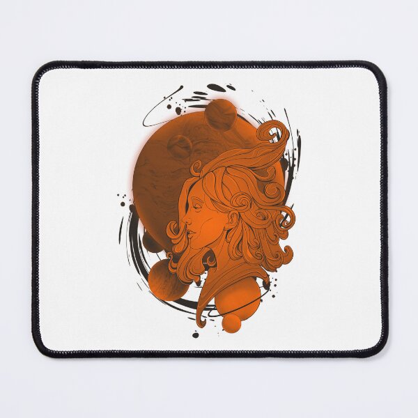 Item preview, Vaporwave Planet Space Girl designed and sold by PVSKI.
