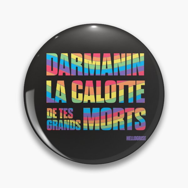 Item preview, LGBTQIA+ love against darmanin designed and sold by Hellogrise.