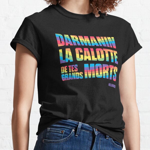 LGBTQIA+ love against darmanin Classic T-Shirt