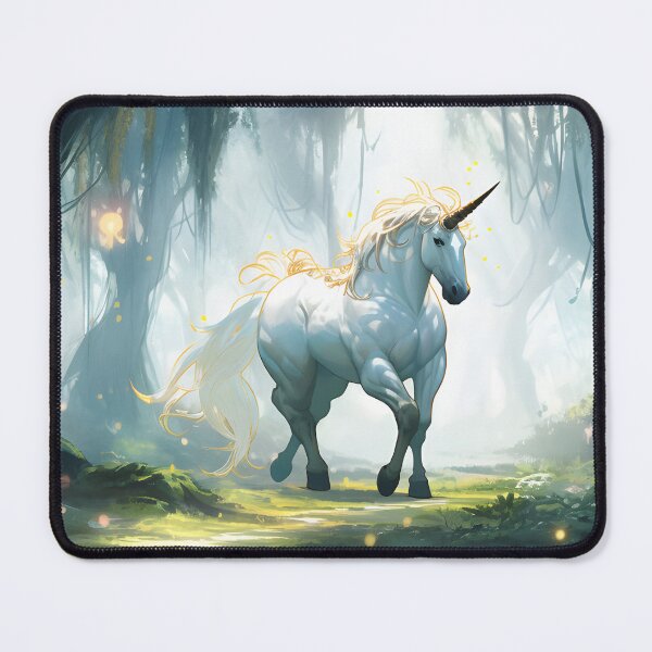 Item preview, Buff Unicorn MTG TCG Keyboard Mat Playmat designed and sold by coolplaymats.