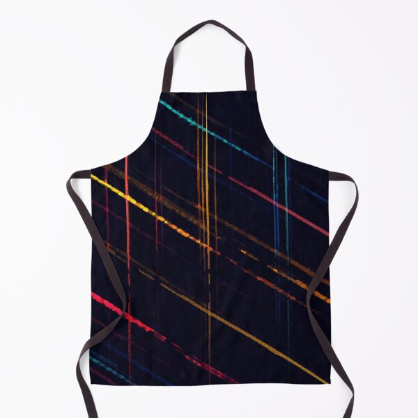 Item preview, "Colorful Lightning Strikes on Midnight Canvas prints" designed and sold by SoulthreadzStudio.