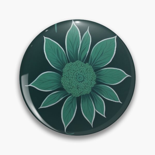 Item preview, Green Color Floral Pattern designed and sold by DesignCentrum.
