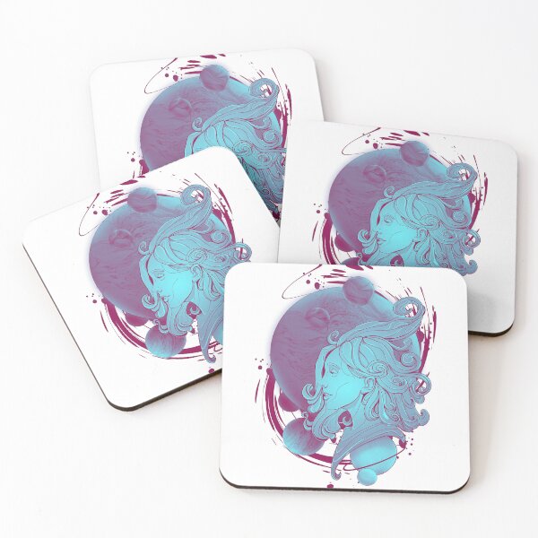 Item preview, Vaporwave Planet Space Girl designed and sold by PVSKI.