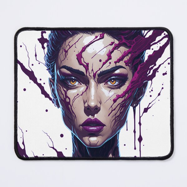 Item preview, Madness woman color paint splash. designed and sold by Amorndetch.