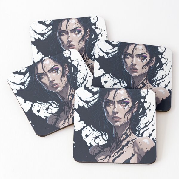 Item preview, Madness woman color paint splash. designed and sold by Amorndetch.