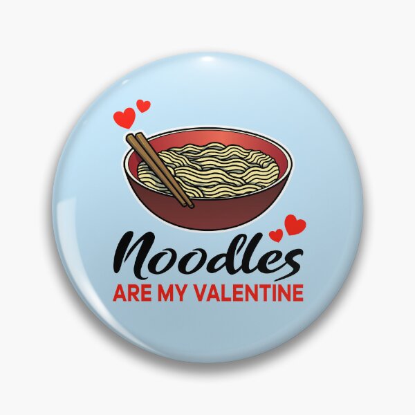 Item preview, Noodles are my valentine designed and sold by jonmlam.