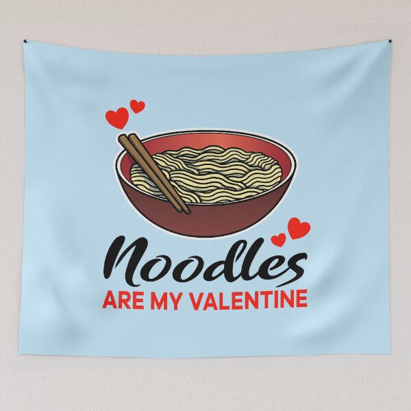 Item preview, Noodles are my valentine designed and sold by jonmlam.