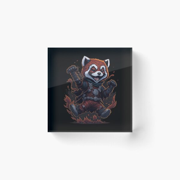 Item preview, Red Panda Ninja 013 designed and sold by Verdine-Sean Daniels.