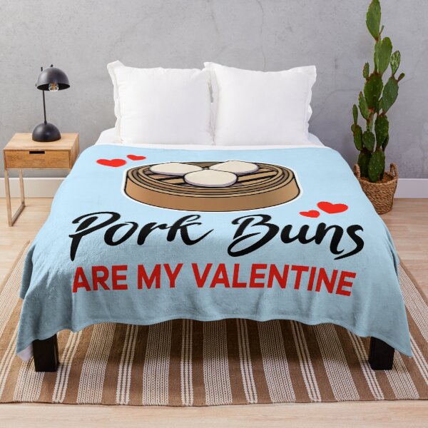 Item preview, Pork Buns are my valentine designed and sold by jonmlam.