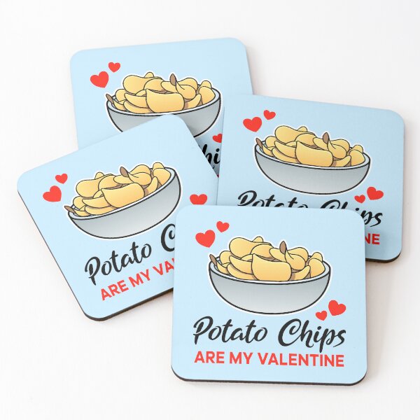 Item preview, Potato Chips are my valentine designed and sold by jonmlam.