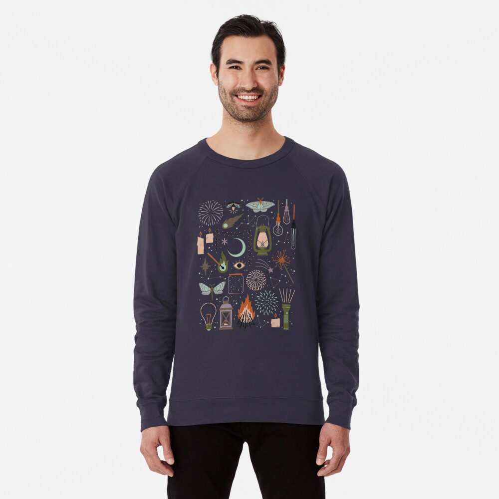 Item preview, Lightweight Sweatshirt designed and sold by LordofMasks.