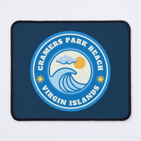 Item preview, Cramer's Park Beach St Croix Virgin Islands - Summer Destination Vintage Logo designed and sold by Vintage-TM.