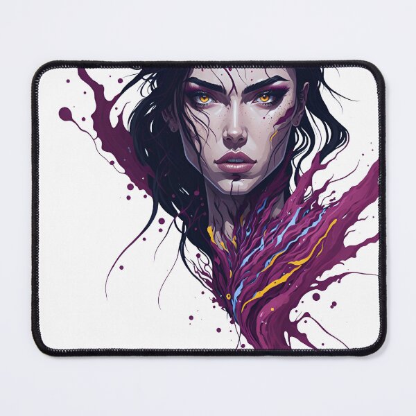 Item preview, Madness woman color paint splash. designed and sold by Amorndetch.