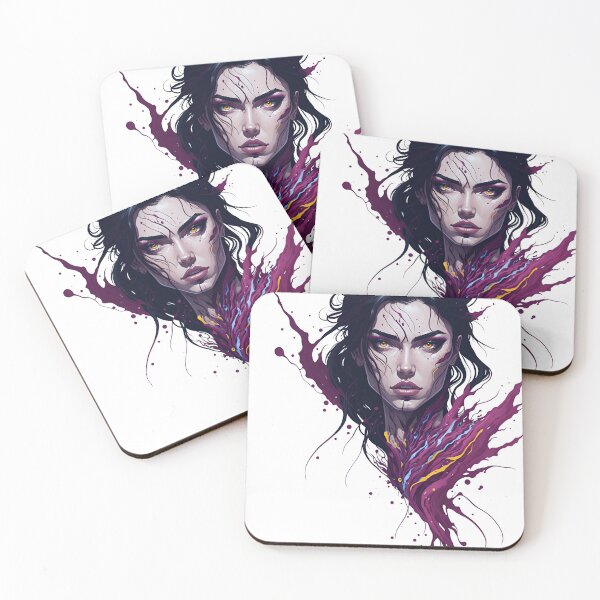 Item preview, Madness woman color paint splash. designed and sold by Amorndetch.