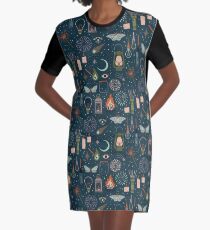 Den Weg erleuchten T-Shirt Kleid