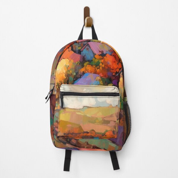 Item preview, Countryside village at sunset 4 designed and sold by Art by Lilia.