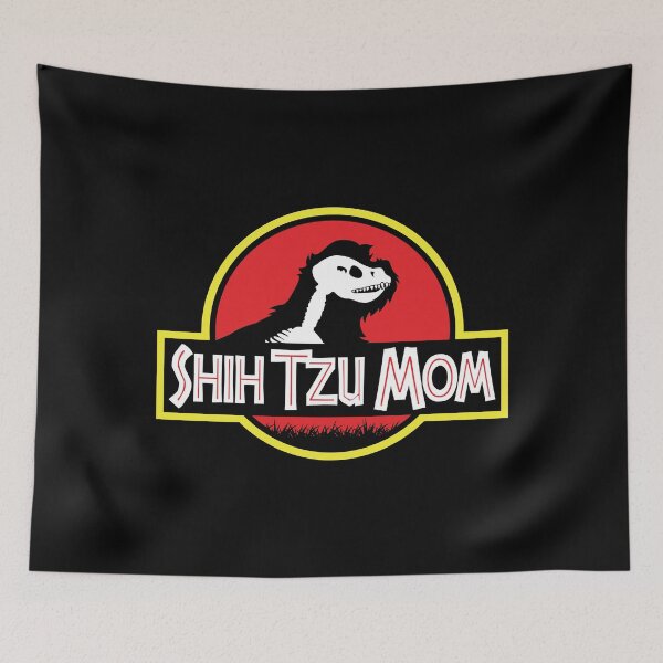 Item preview, (For Dark Background) Jurassic Shih Tzu Mom designed and sold by More Cute Dogs.