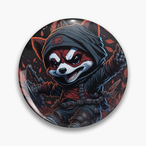 Item preview, Red Panda Ninja 014 designed and sold by Verdine-Sean Daniels.
