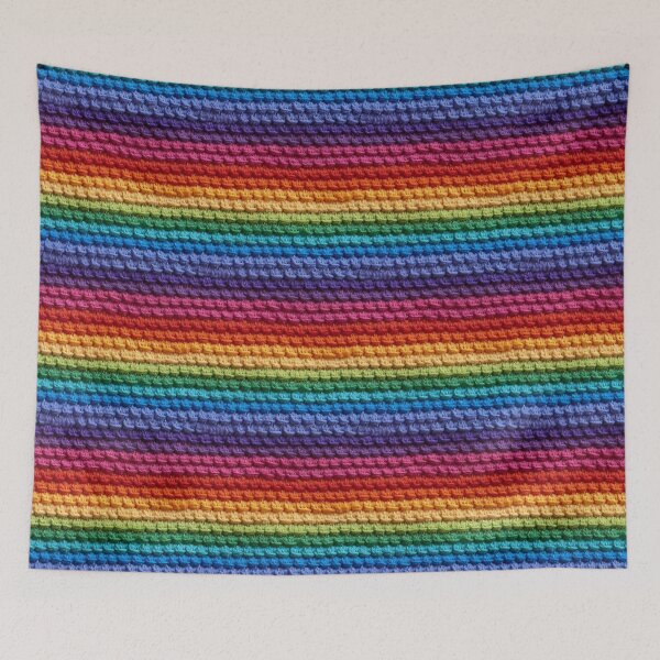 Item preview, Rainbow Crochet Sweater Pattern designed and sold by Arti_choke.