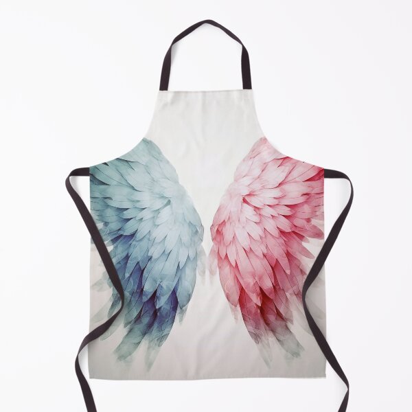 Item preview, Transgender Pride Abstract Angel Wings - Conceptual Art in Soft Color Blending and Photorealistic Style designed and sold by stateofhuman.