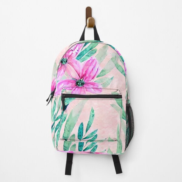 Item preview, Soft watercolour flowers with foliage designed and sold by WallabyJelly.