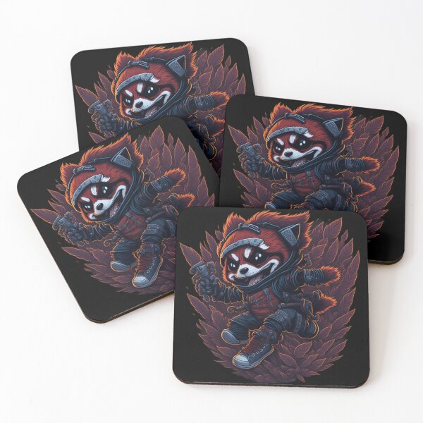 Item preview, Red Panda Ninja 015 designed and sold by Verdine-Sean Daniels.