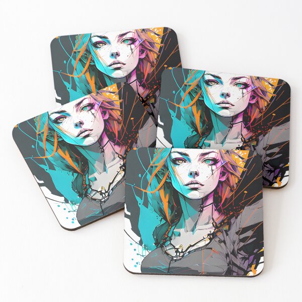 Item preview, Madness woman color paint splash. designed and sold by Amorndetch.