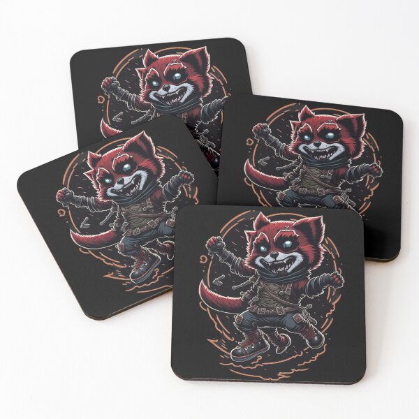 Item preview, Red Panda Ninja 016 designed and sold by Verdine-Sean Daniels.