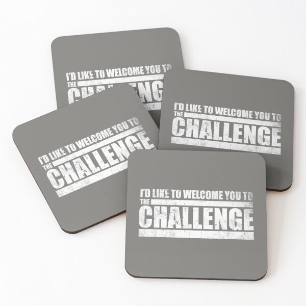 Item preview, Welcome to The Challenge MTV Quote (Distressed)   designed and sold by EssenceBaggett.