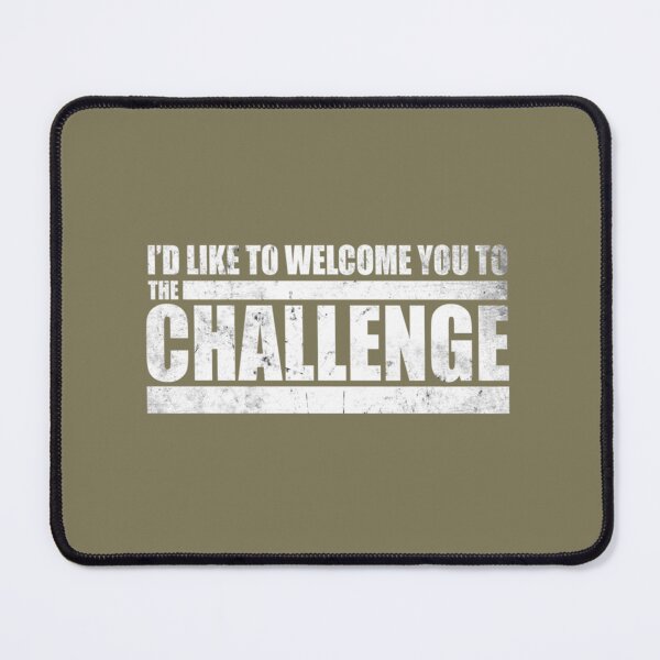 Item preview, Welcome to The Challenge MTV Quote (Distressed) designed and sold by EssenceBaggett.