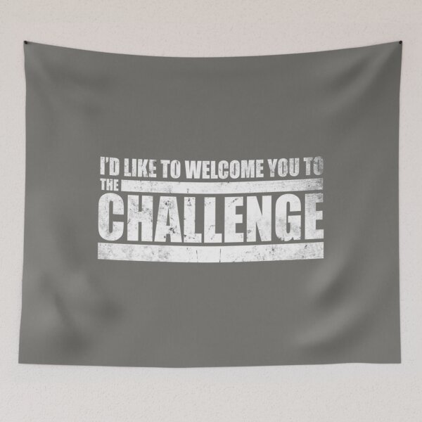 Item preview, Welcome to The Challenge MTV Quote (Distressed)   designed and sold by EssenceBaggett.