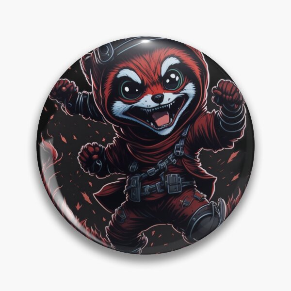 Item preview, Red Panda Ninja 017 designed and sold by Verdine-Sean Daniels.