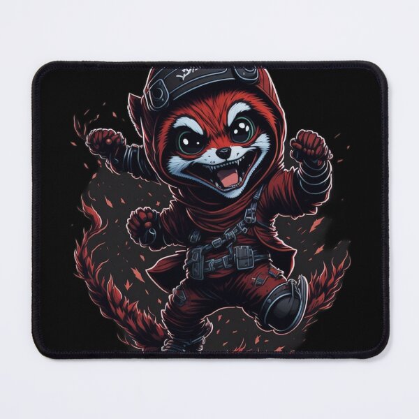 Item preview, Red Panda Ninja 017 designed and sold by Verdine-Sean Daniels.