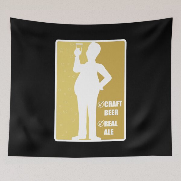 Item preview, Craft beer or real ale? designed and sold by LostintheLines.
