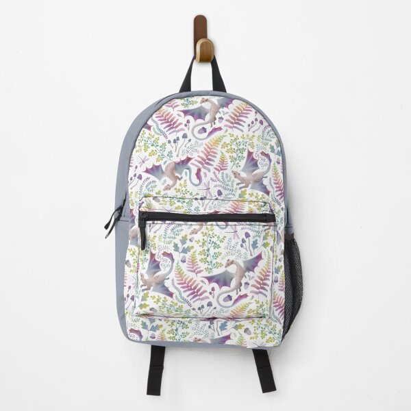 Item preview, Forest dragons rainbow colours on white designed and sold by adenaJ.