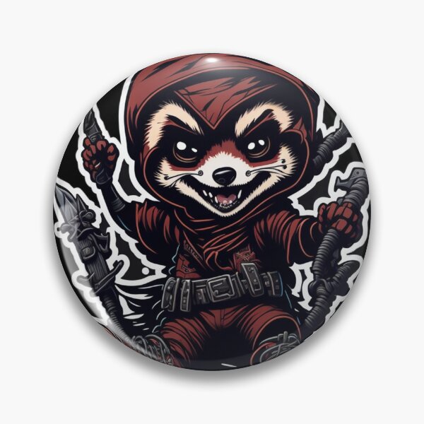 Item preview, Red Panda Ninja 018 designed and sold by Verdine-Sean Daniels.