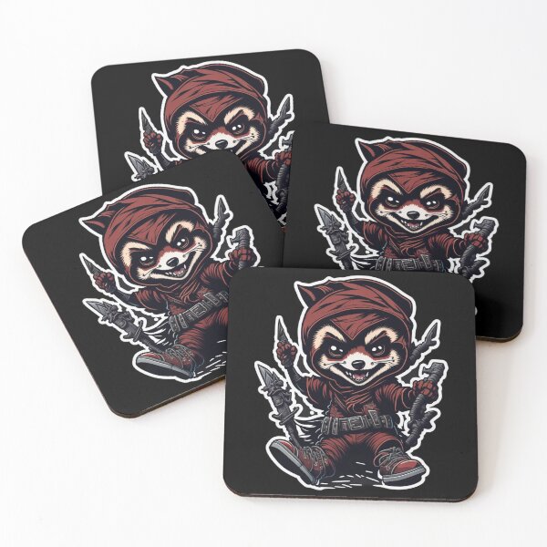 Item preview, Red Panda Ninja 018 designed and sold by Verdine-Sean Daniels.