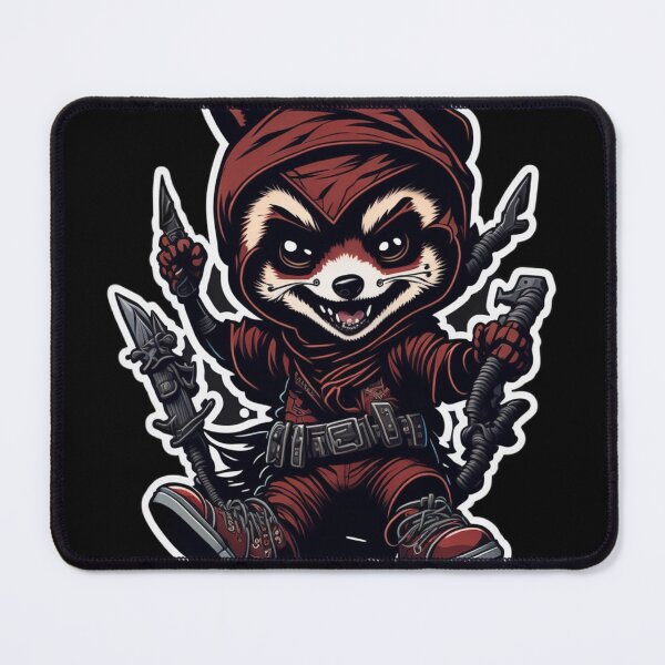 Item preview, Red Panda Ninja 018 designed and sold by Verdine-Sean Daniels.